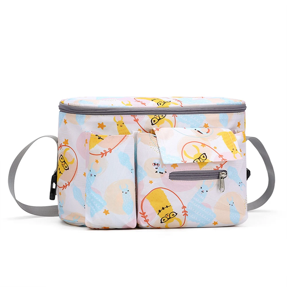 Baby Stroller Hanging Bag Mummy Shoulder Bag Multifunctional Storage Bag
