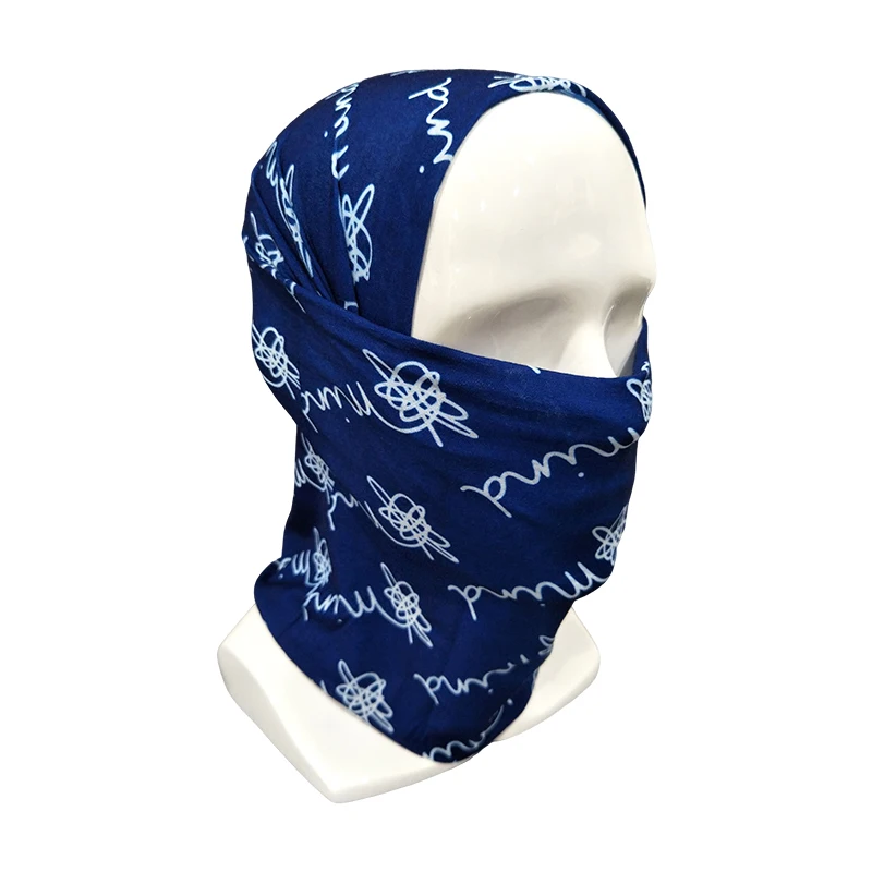 Logo Customized Seamless Bandana Multifunctional Sport Scarf Headwear Classic Bandana