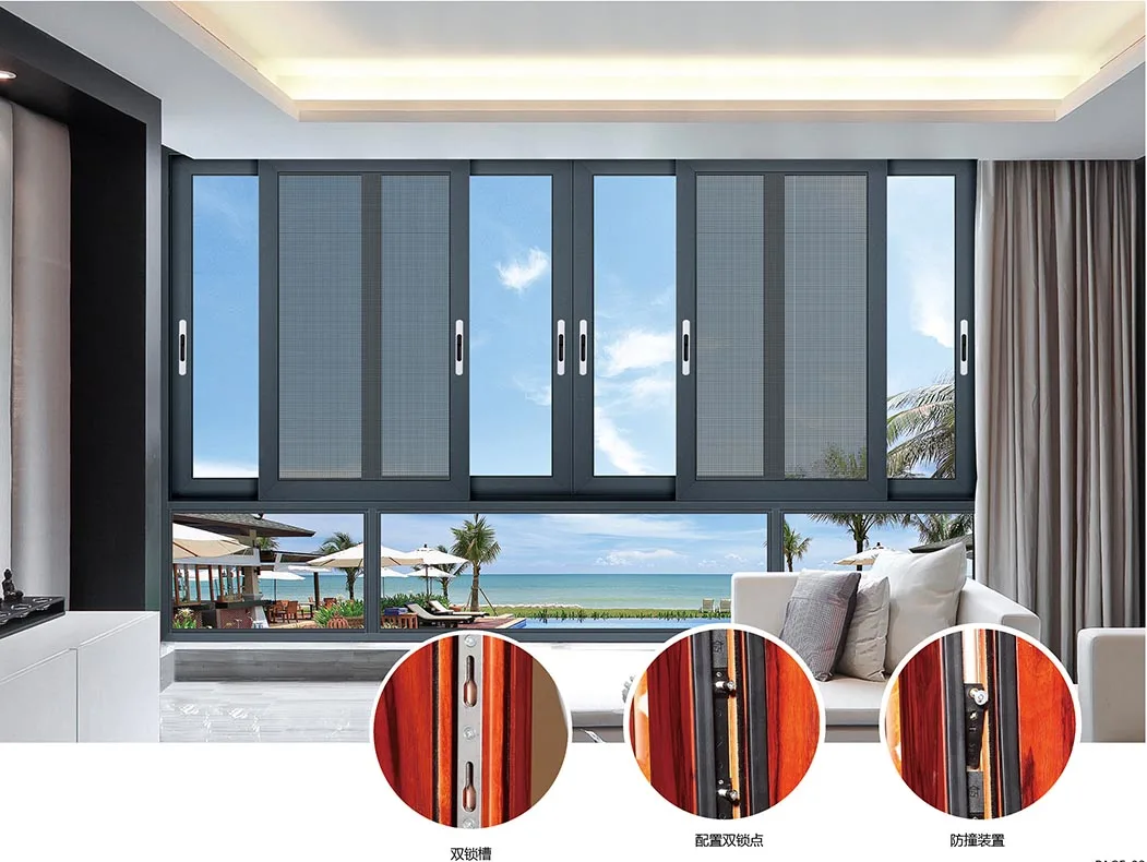 
low price customized size aluminum glass sliding window in philippines 