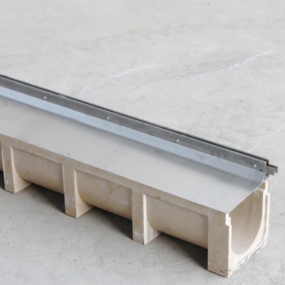 High Quality Grate Drainage Channel Outdoor Drain Swimming Pool Channel Trench Drain Driveway Trench Drains