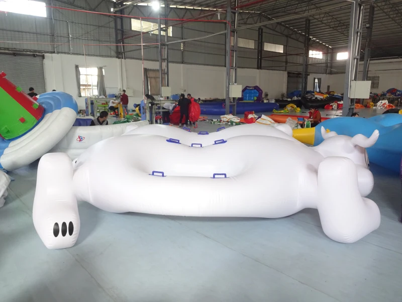 Inflatable Tortoise And Hare Race Team Building Game Interactive Inflatable Sport Game for Sale