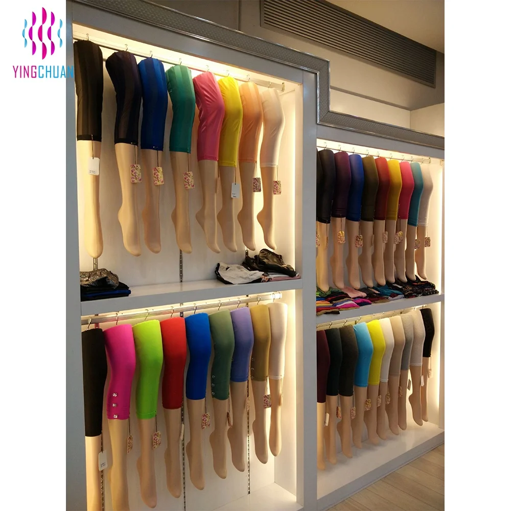 Cheap plastic female socks mannequin foot for sale
