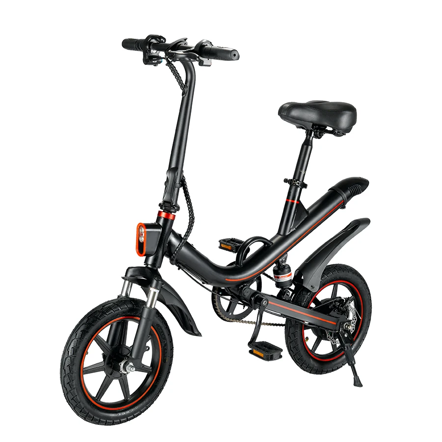EU warehouse DDP drop shipping electric bicycle 12 Inch 350W mini folding electric bike ladies ebike girls e bike hot sale