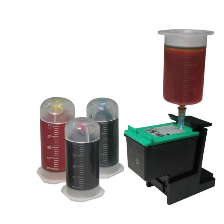 Ink refill kit for HP61 HP62  HP 63  color cartridge refill kits