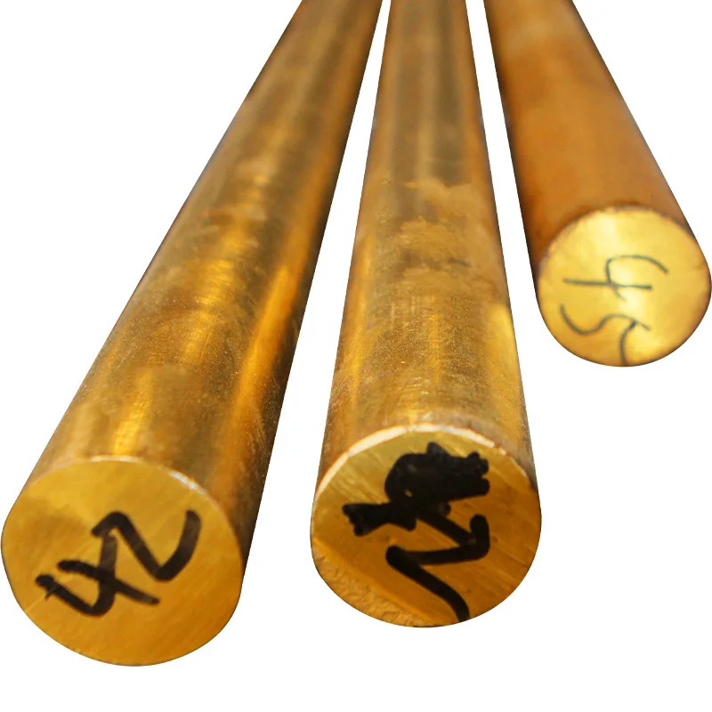 Плоский стержень C2100 C21000 CuZn5 CZ125 H95Copper 8 мм 99.99% чистая круглая квадратная медь B