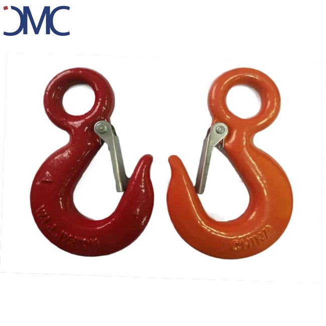 Eye hoist Hook With Latches