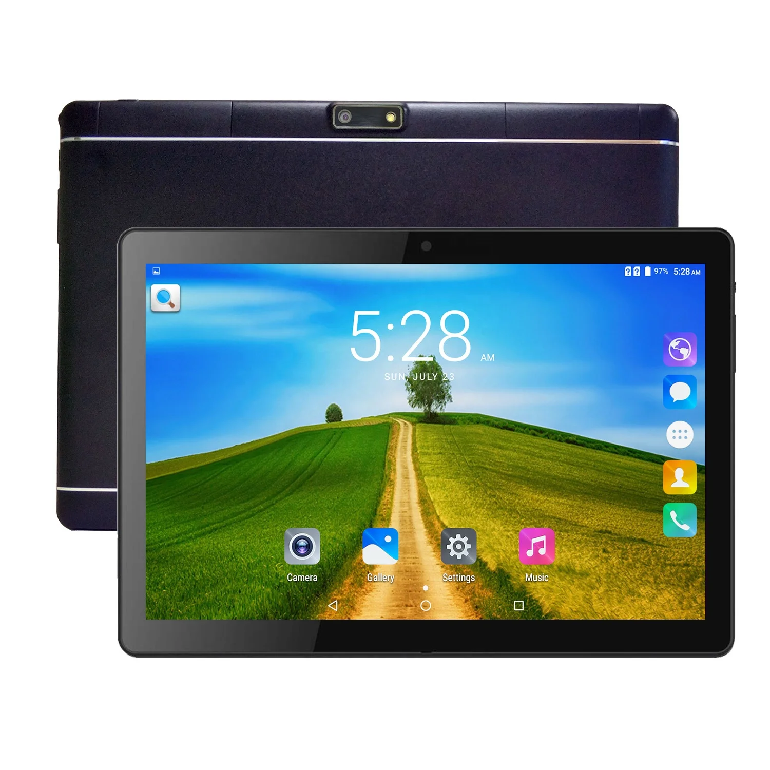 Tablet Computer Generic Android 10.1 Inch Tablet Pc Mult Contact 3G Calling Tablets With Dual Sim Card