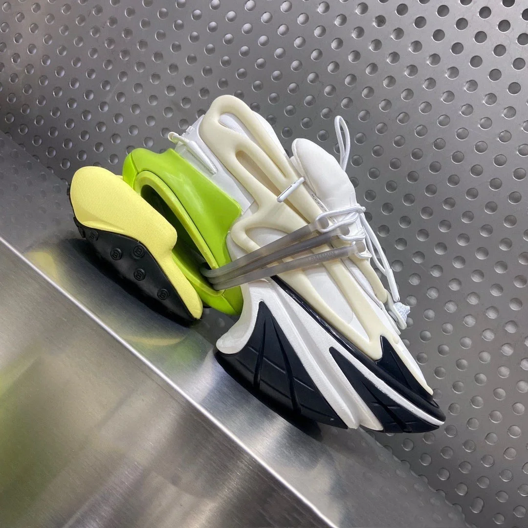 TX   Street fashion spaceship space shoes men and women couple sneakers shock absorption sports branded shoes