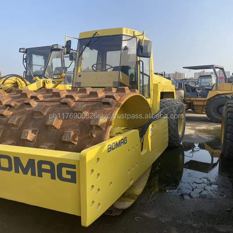 Б/у Дорожный Каток BOMAG BW213D также BW225 BW217D б/у bomag из Германии