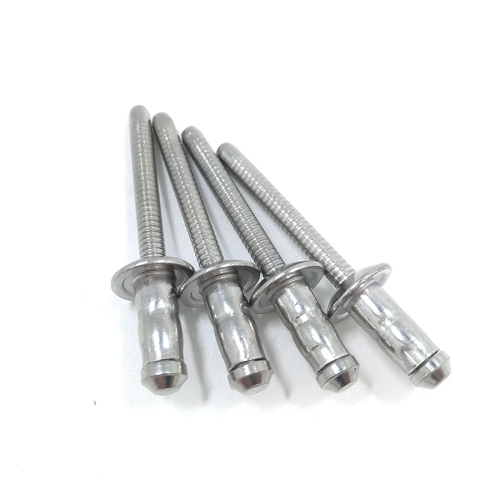 Stainless Steel Multigrip Blind Rivet SS304 Break Stem High Strength Hemlock Blind Rivets