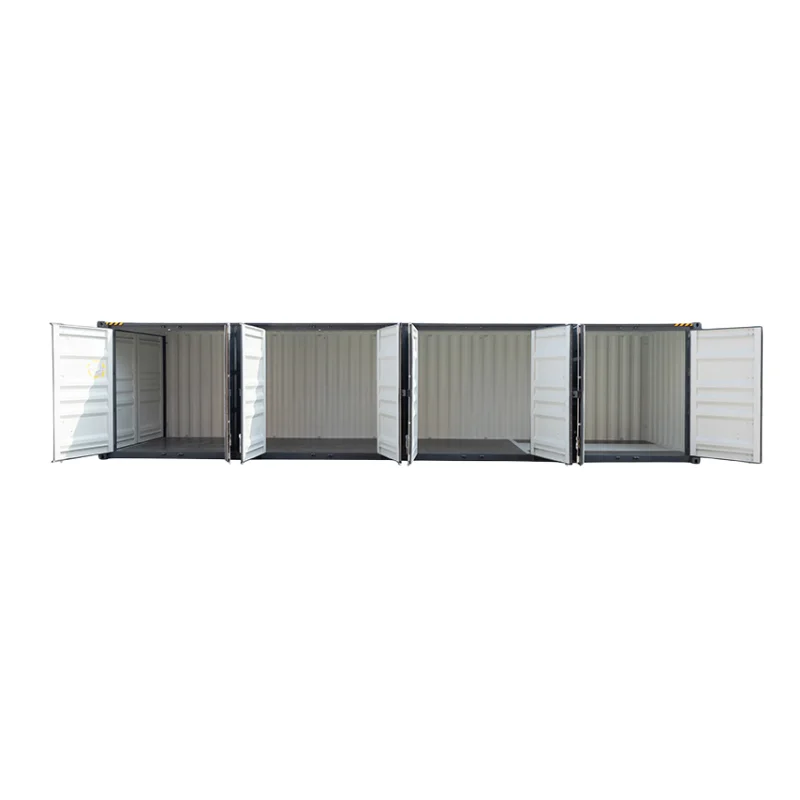 40ft side open container with 4 side door