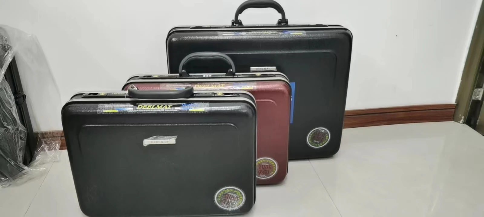 Black Color Custom Portable ABS Box Nice Design  ABS Briefcase Storage Tool Case