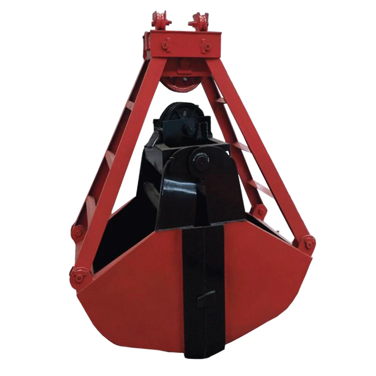 Radio Remote Control Grab Bucket 12 cbm Grab Ship Unloader Crane Used Hydraulic Clamshell Grab Bucket