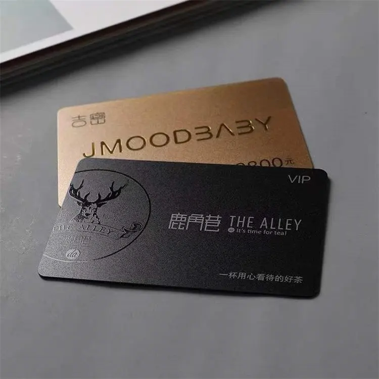 Manufacturers processing custom stainless steel business cards/personalized exclusive metal business cards