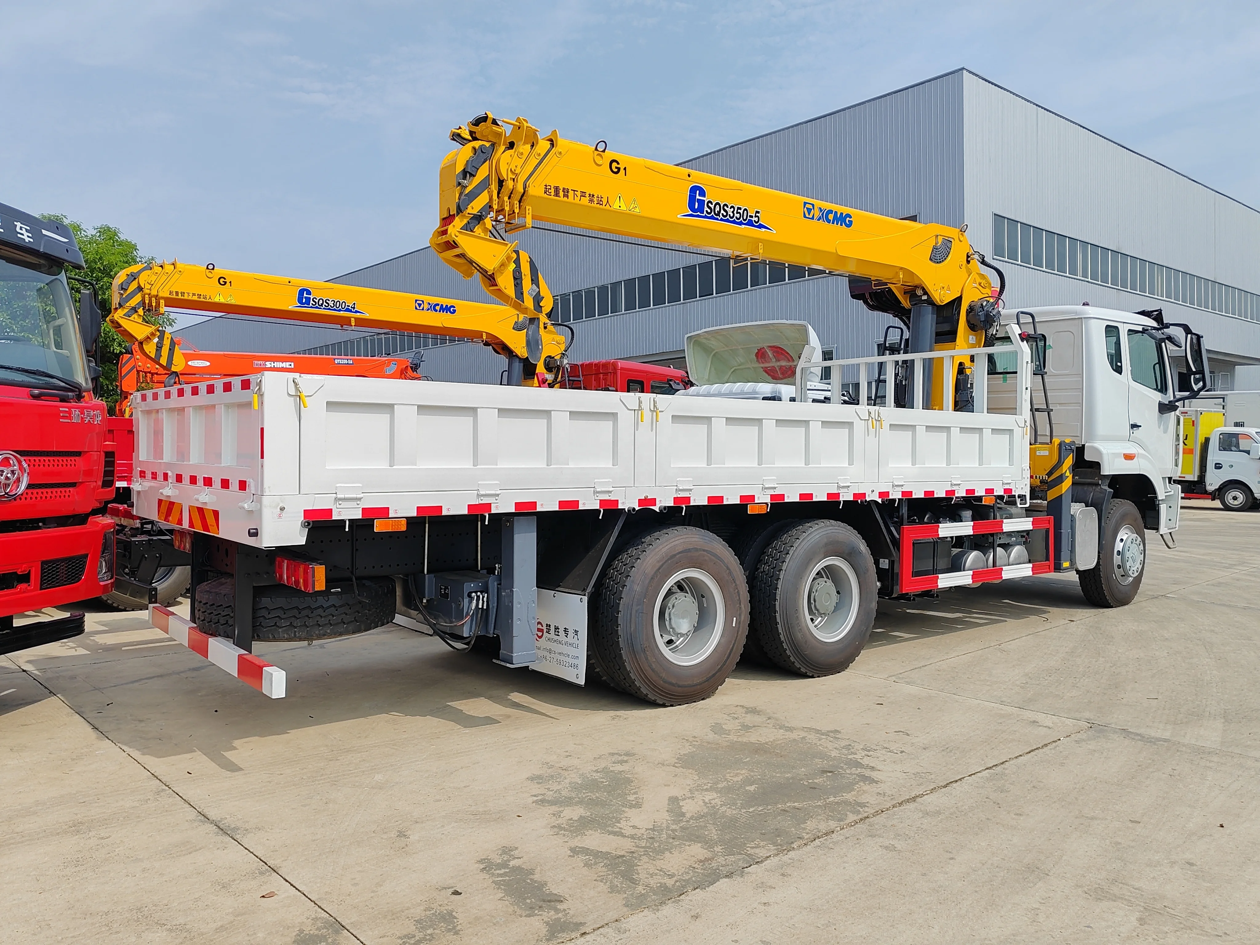 Прямой кран Sinotruk Howo Nx 6x4 14 т