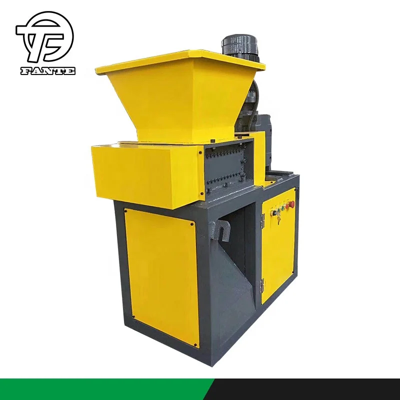 FANTE  Automatic waste plastic film Shredder crusher for pp pe Scrap plastic Shredder machine