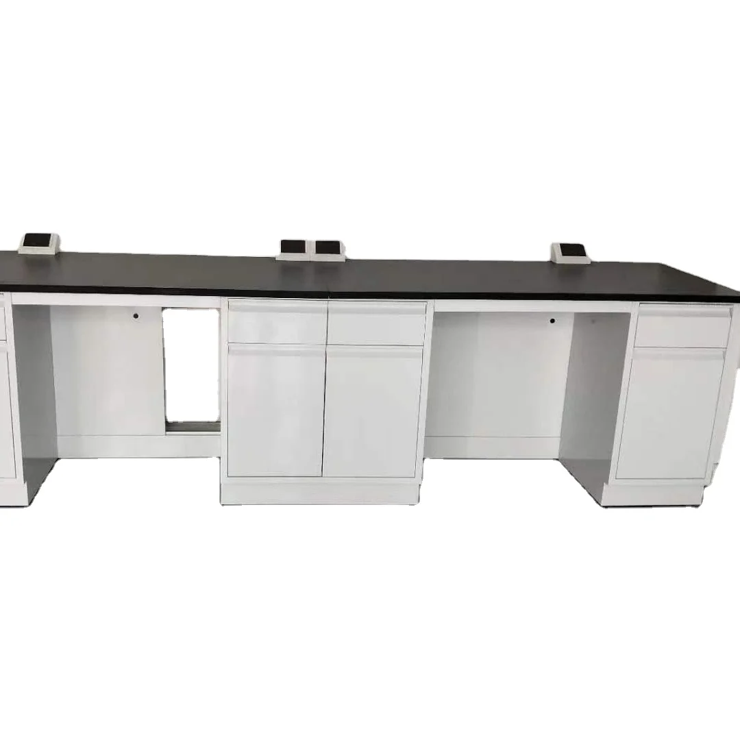 Wood Lab Bench Chemical Laboratory Table Center Workbench Manufacturer