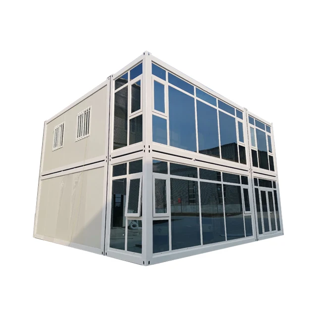 Mini Mobile Homes Prefabricated house Low Cost  For Tanzania bunker house