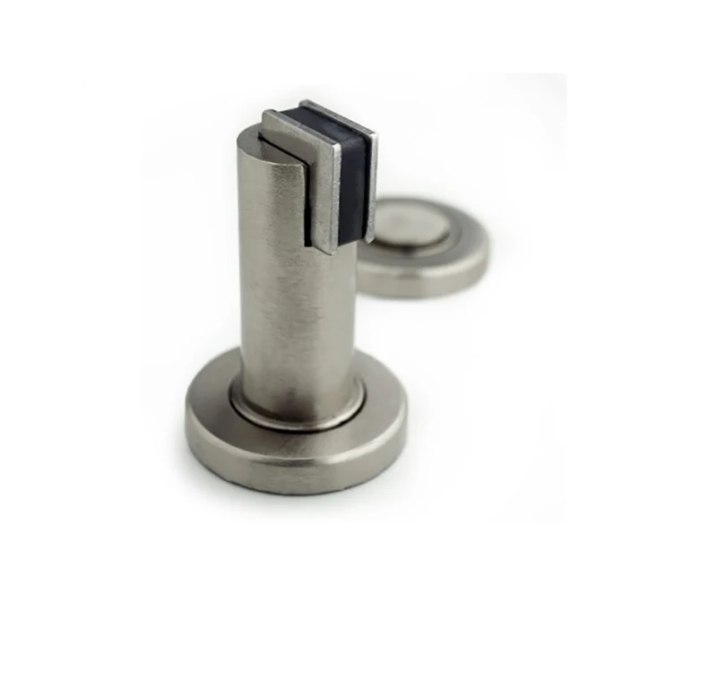 Bedroom Door Household Stainless Steel Perforated Door Suction Stainless Steel Anti-collision Door Stopper