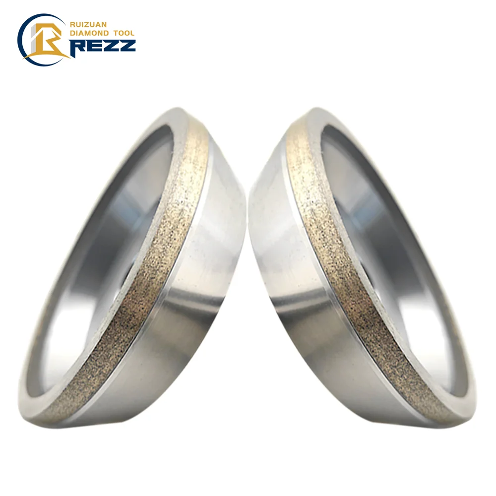 Factory Custom Size Metal Bond diamond or CBN  Grinding Wheel for High speed steel  profile grinding