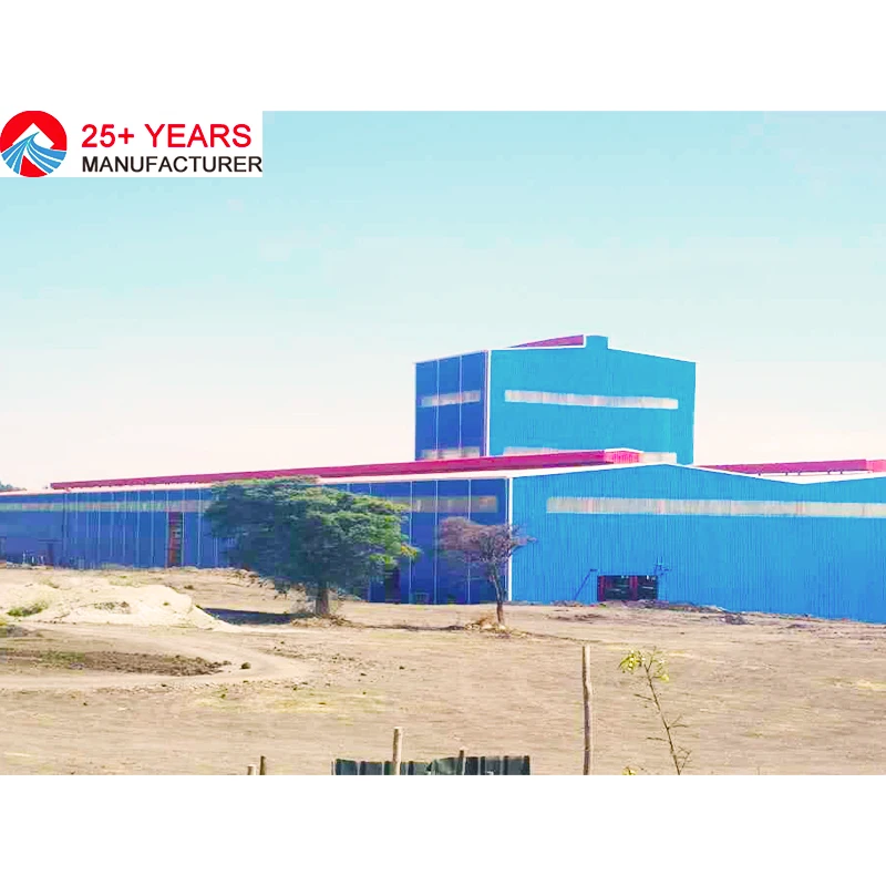 Prefabricated Warehouse Used Structural Steel Workshop Hangar Shed Prefab House Steel Structure Building