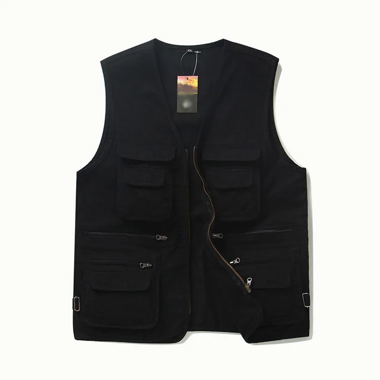 Outdoor Sports Cheap Safety Work Waistcoat Vest Fishing Vest For Men Man Sleeveless