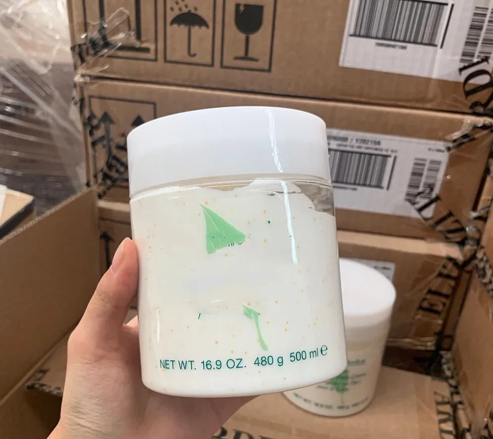 500mL Refreshing Body Moisturizer for Dry Green Tea Body Lotion Skincare Body cream