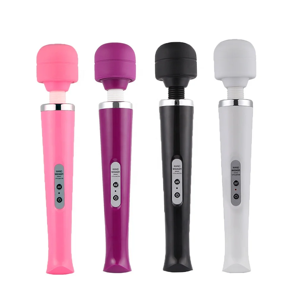 Top Seller Powerful Quiet Vibration Vibrator Super Large Headed Magic AV Wand USB Charging Female Pussy Vaginal Magic Massager