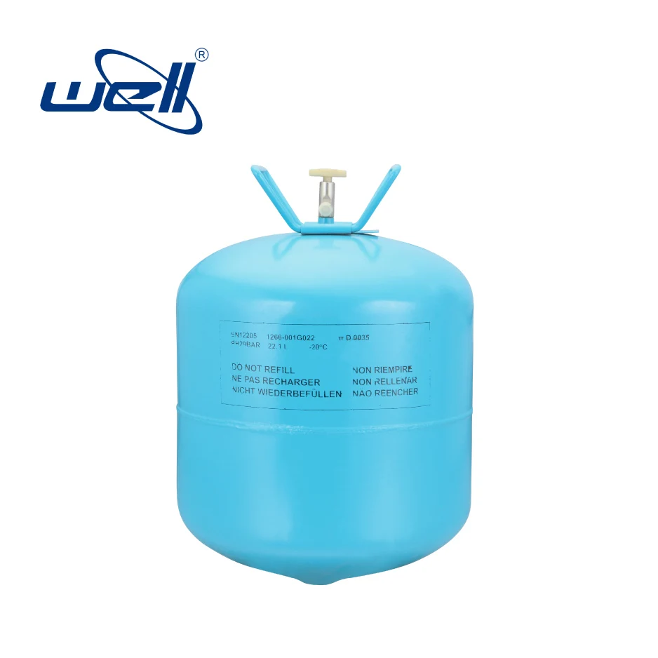 R404 Empty Factory directly sell Mixed Refrigerant Gas Cylinder Replace For Car Refrigerant