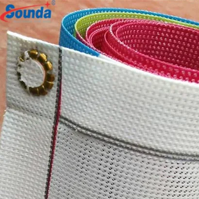 Sounda Шанхай высококачественный гибкий баннер из ПВХ 440gsm наружный печатный