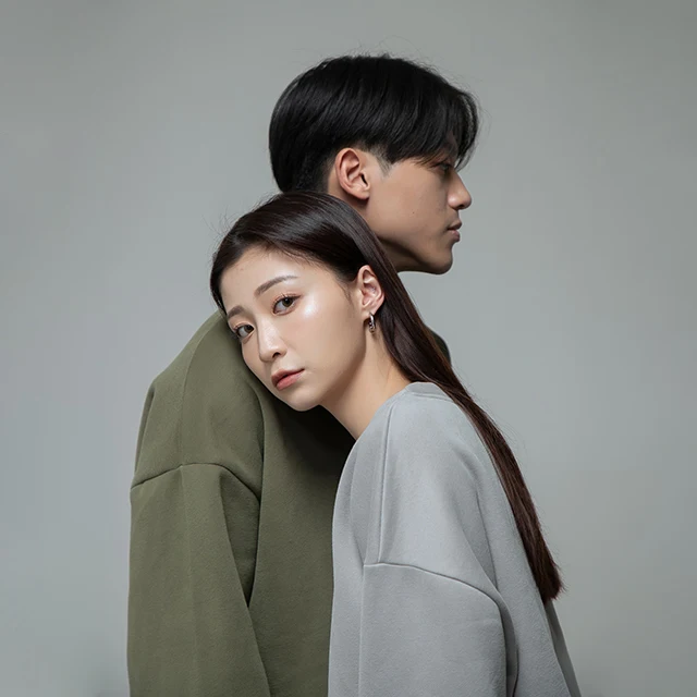 Hot Sale Green Color Long Sleeve Embroidery Anti-Wrinkle Sweatshirt Pullover For Men