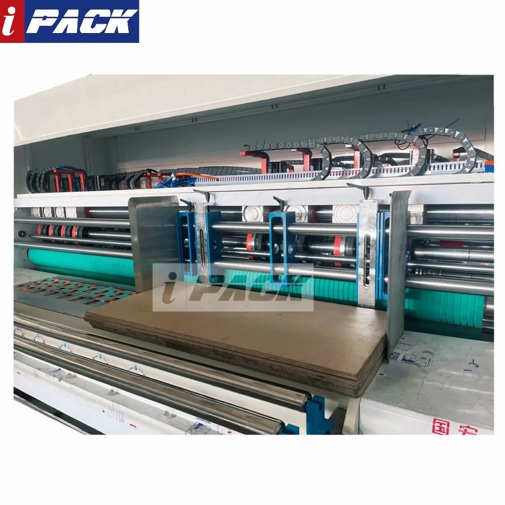 IPACK BRAND Automatic High Precision Computer Slitting Creasing Machine for Small Corrugated Cardboard