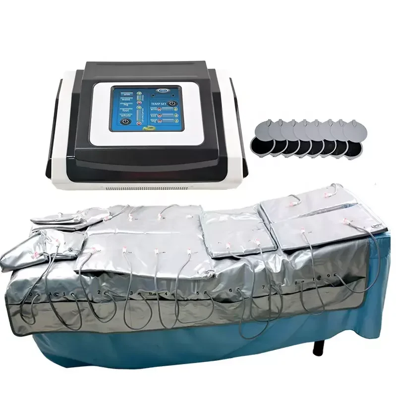 Professional detox far infrared pressotherapy apparatus 3 in 1 air massage machine lymphatic drainage beauty instrument