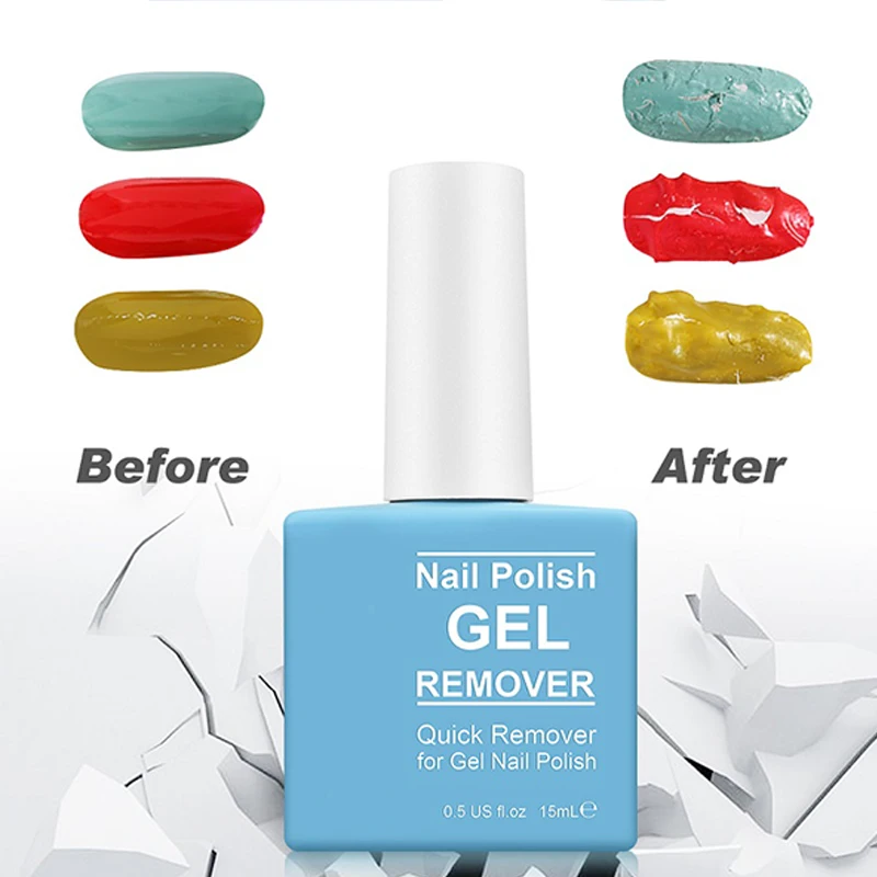 Manufacturer Wholesale High Quality Nail Care Harmless Nail Polish Magic Remover Gel Professional Uv Gel Nail Polish Remover
