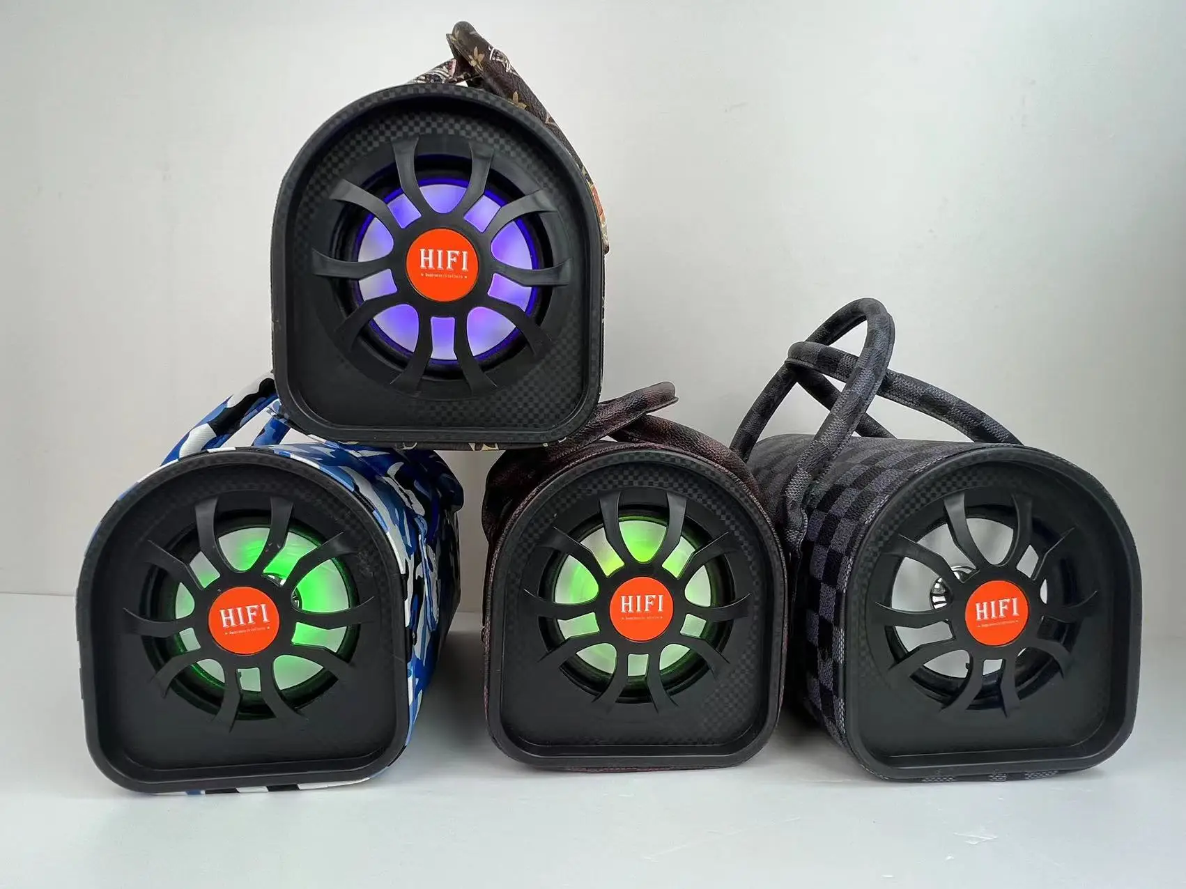 TTD-401/501/601 Full-size 4&5&6 Inches Portable Wireless BT Stereo TF Card FM Outdoor Karaoke Handbag Speaker