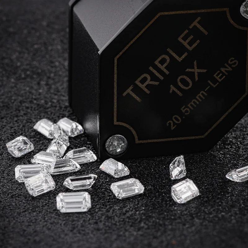 Fancy Pink cvd Lab Grown Diamonds Loose Oval Rough Heart DEFGH Color VVS VS Clarity diamond super IGI Certification