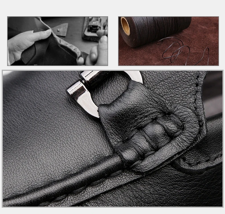 Comfortable slim fit High Quality Original Formal Brown Leather Office Weddings Oxford Shoes For Men