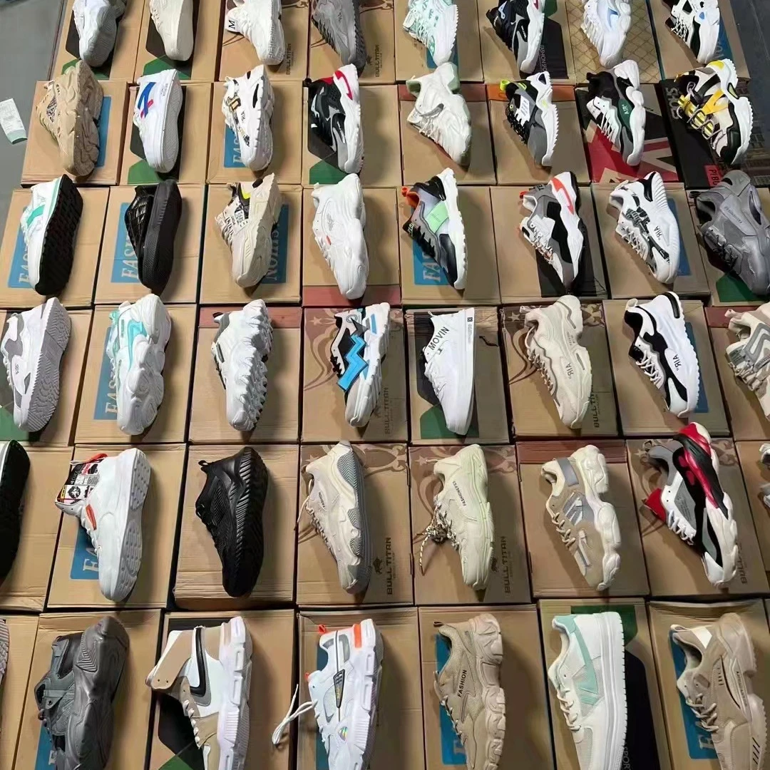stock shoes hot sales Top Quality Wholesale used clothes shoes Second Hand shoes and bags