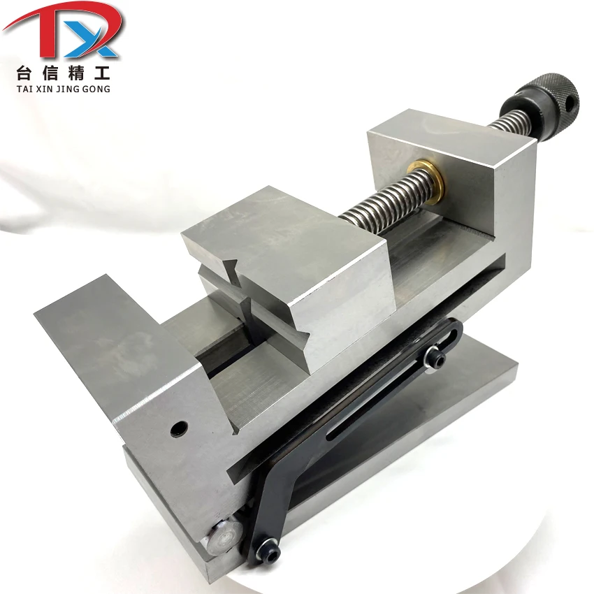 High quality curved bow sine 100mm 10,000 force 4 inch precision vise accuracy 0.003-0.005mm grinder accessories
