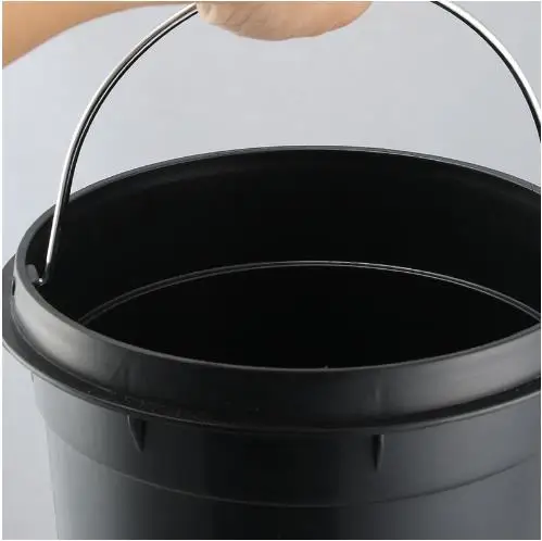6L Indoor Stainless Steel Container Garbage Can Waste Bin Dustbin
