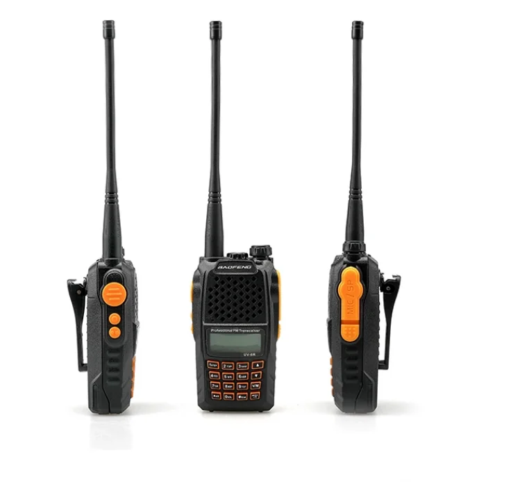 baofeng uv 6R  ham radio transceiver handy walkie talkie 2 way radio