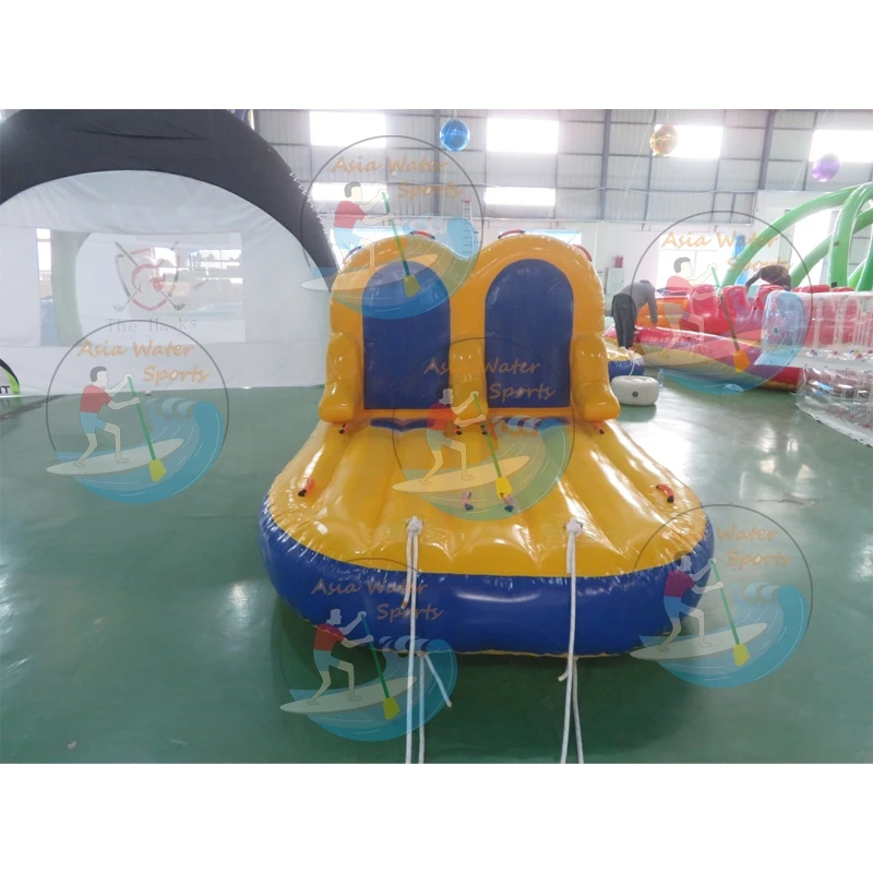 Водный спорт, буксируемый для лодки, буксируемая трубка для 4 водителей, буксируемая трубка для лодки