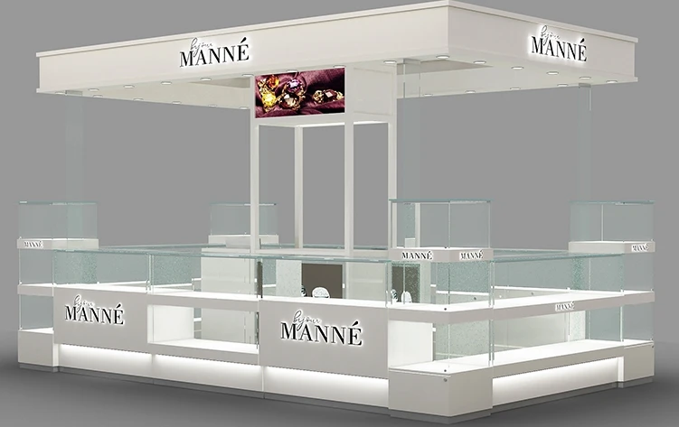 Luxury HighQuality Jewelry Display Cabinet Private Customization Unique Design Simple & Stylish for Malls