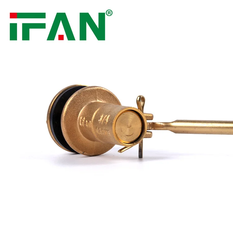 Заводская цена автоматический латунный шаровой кран IFAN 1/2 3/4 дюйма медный резервуар поплавковый клапан для резервуара воды