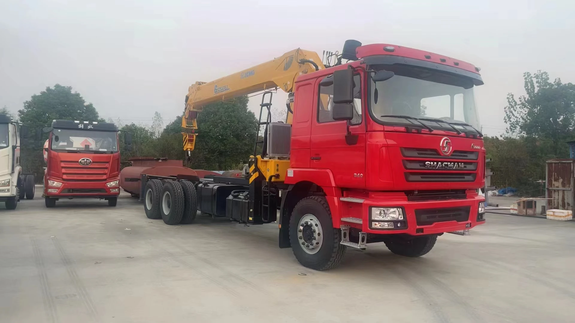 16 Ton- 25 Ton Hydraulic Cargo Truck Crane Hydraulic Lorry Crane Truck Mounted Crane