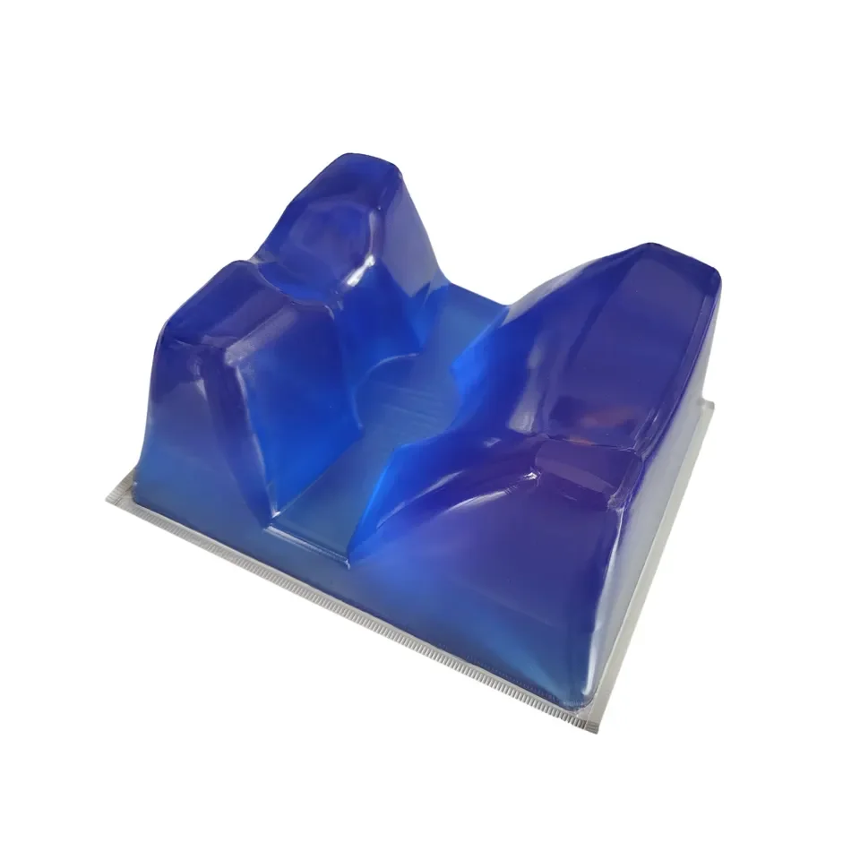 Gel Material Ent Head Silicon Cooling Pad or Table Accessories Medical Gel Pads Horseshoe Head Pad