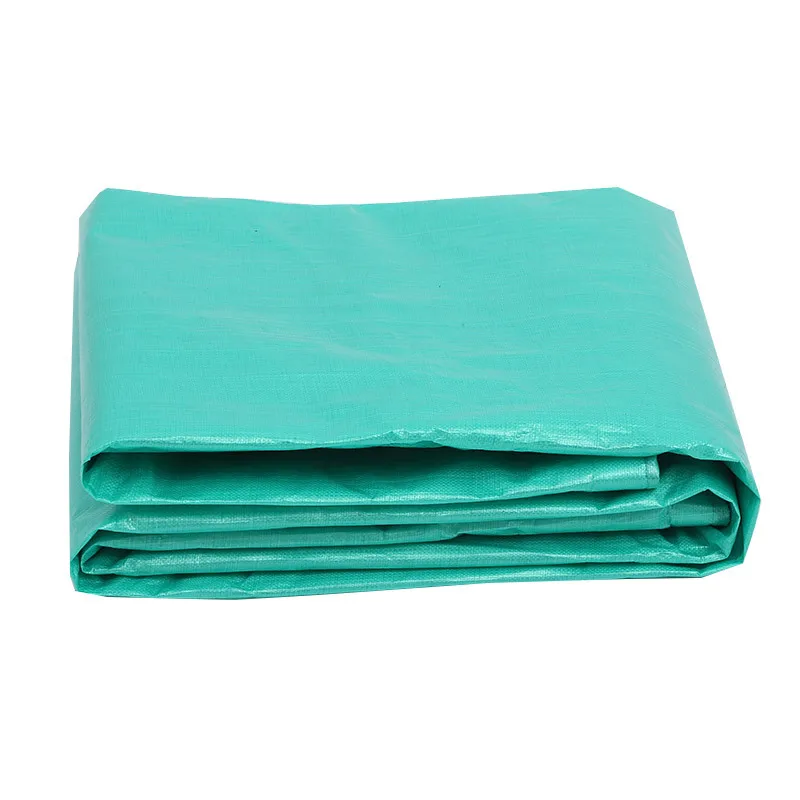 Rainproof thickened blue marine PE plastic tarpaulin for cargo yard engineering  covered with sunscreen tarpaulin