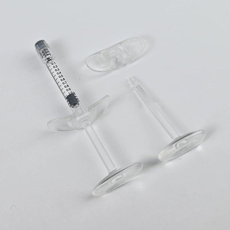 Concentrate hyaluronic acid 1ml long cosmetic glass syringe packaging