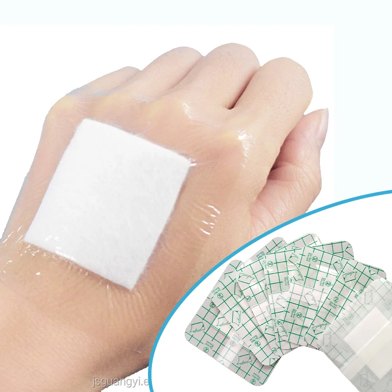 Waterproof and Flexible Transparent Film Wound Dressing for Sensitive Skin