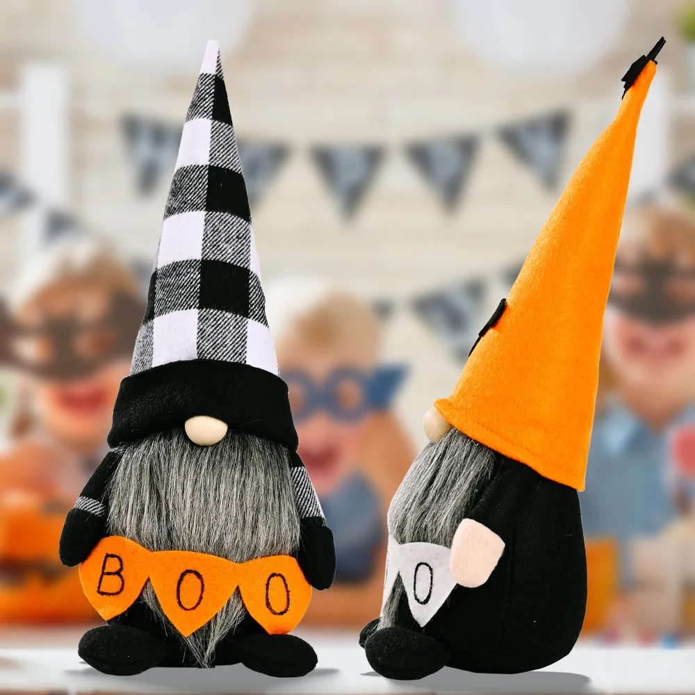 Fast Shipping Halloween & Christmas Holiday Type Dwaf Plush Soft Toys Adorable Elf Stuffed Plushie Toy for Children with Gift
